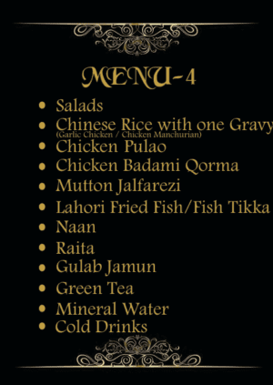 Cedar Menu 4