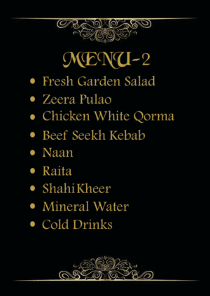 Economy Menu 2