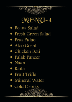 Economy Menu 4