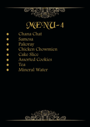 Hi Tea Menu 4