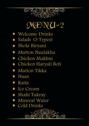 Signature Menu 2